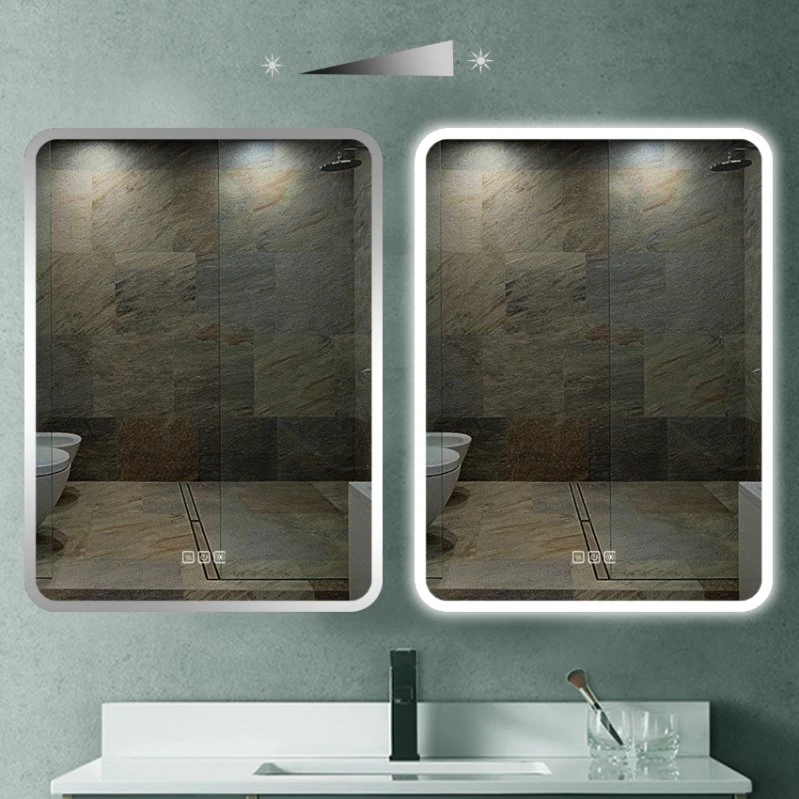 Acrylic Surrounded Edge Frame LED Bathroom Mirror with Good Price