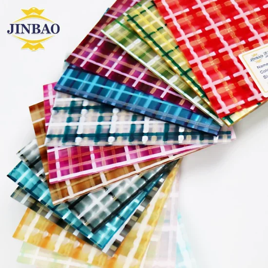 Jinbao 2000*3000 aquário 4′ X8′ grosso painel de folha de acrílico com impressão de gravura