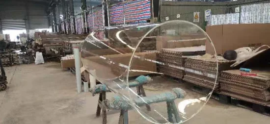 Tubo de acrílico moldado em câmara hiperbárica Tubo de plexiglass