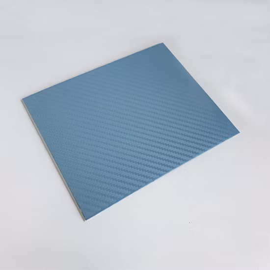 Plástico Csp 0,9 mm, 1 mm, 1,2 mm 4 mm Folha de plástico ABS preta texturizada de um lado